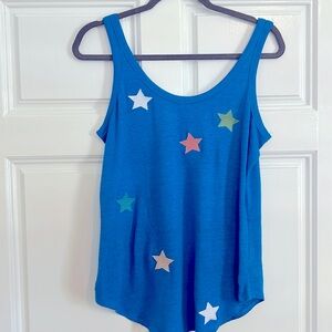 CHASER Linen Star Tank